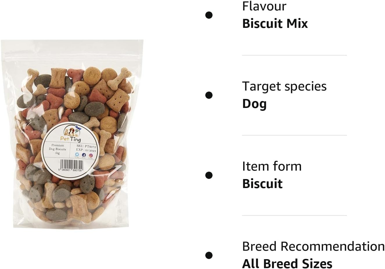 Dog Biscuit Mix 1kg