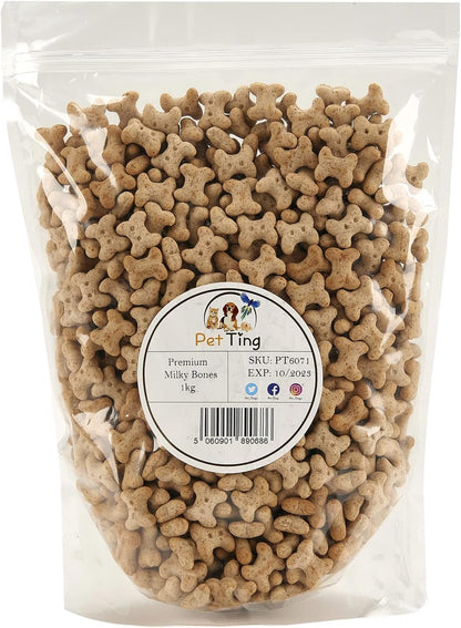 Milky Dog Bone Biscuit 1kg