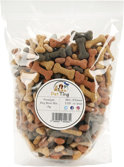 Mixed Dog Bones Biscuit 1kg