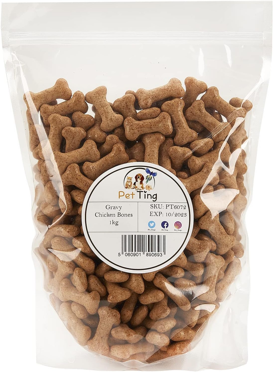 Chicken Flavoured Gravy Bones 1kg