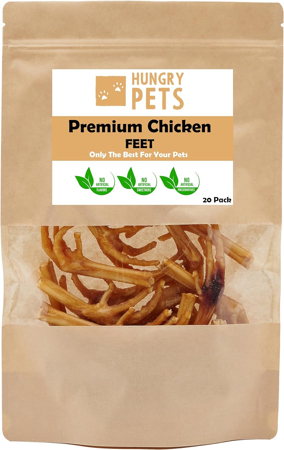 Chicken Feet 20 pack Natural Dog Treat