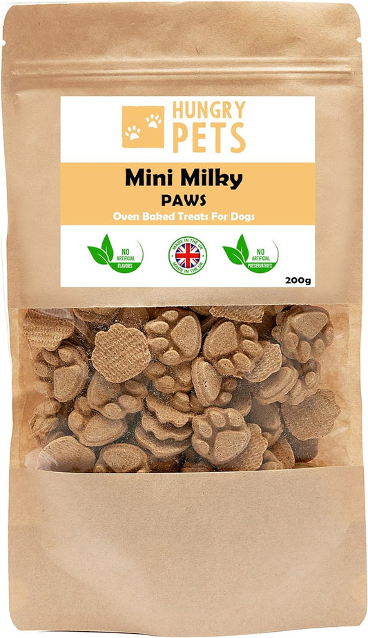 Mini Milky Paw Dog Biscuits 200g