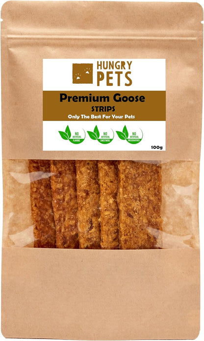 Goose Strips Natural Dog Treat