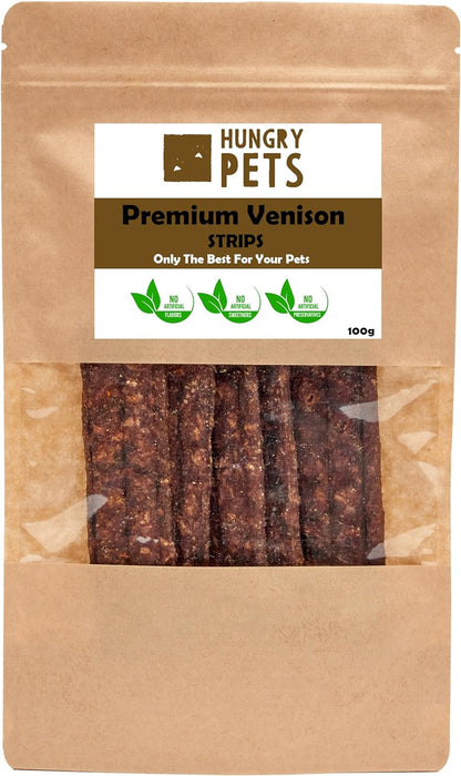 Venison Strips Natural Dog Treat