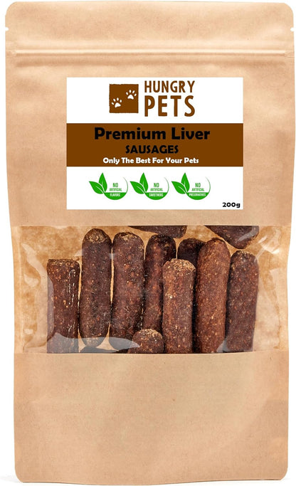 Liver Sausages Natural Dog Treat