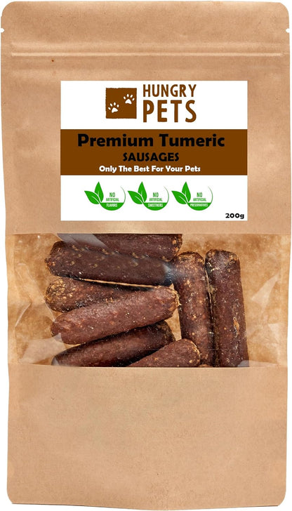 Turmeric Sausages Natural Dog Treat