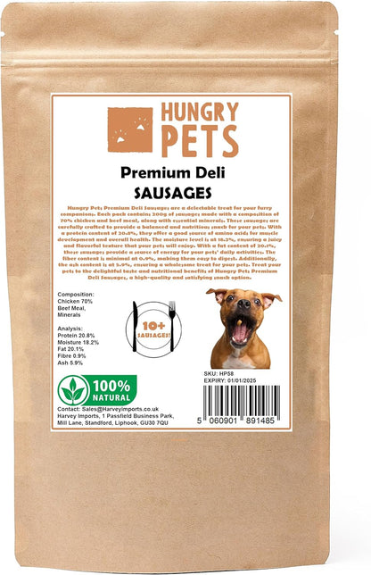 Premium Sausages Natural Dog Treats