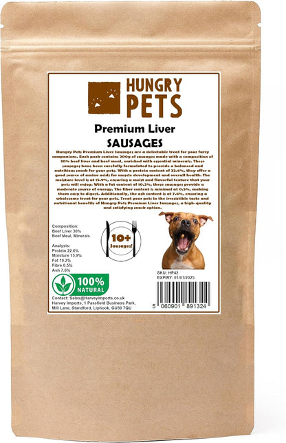 Liver Sausages Natural Dog Treat