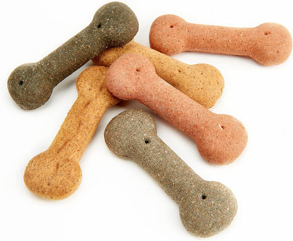 Assorted Large Bone Dog Biscuits 200g