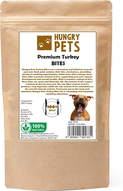 Turkey Bites Natural Dog Treat