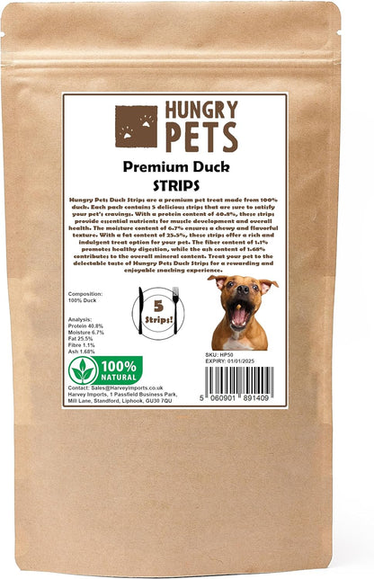 Duck Strips Natural Dog Treat